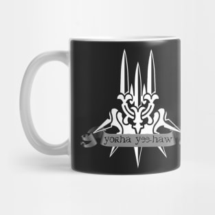 NieR Yorha Joke Shirt Mug